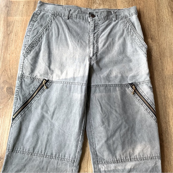 Vintage Y2K Playboy Cargo Pants Grey - Picture 1 of 8